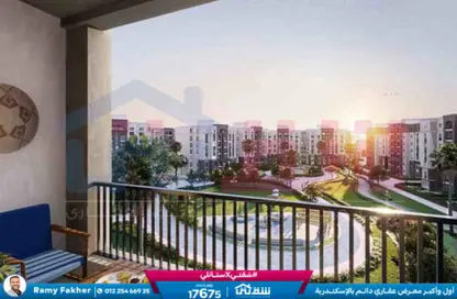 Apartment - 2 Bedrooms - 1 Bathroom for sale in Alex West - Alexandria Compounds - Alexandria