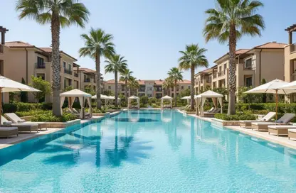 Apartment - 1 Bedroom - 1 Bathroom for sale in Al Khamayel city - Sheikh Zayed Compounds - Sheikh Zayed City - Giza