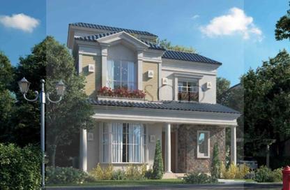 Villa - 3 Bedrooms - 3 Bathrooms for sale in Mountain View 4 - 6 October Compounds - 6 October City - Giza Villa - 3 Bedrooms - 3 Bathrooms for sale in Mountain View 4 - 6 October Compounds - 6 October City - Giza
