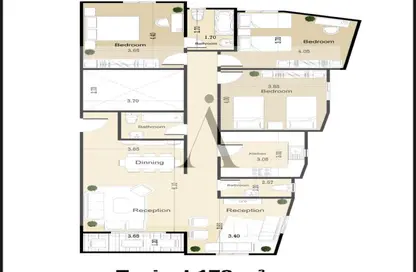 شقة - 3 غرف نوم - 3 حمامات للبيع في النرجس الجديدة - مدينة القاهرة الجديدة - القاهرة