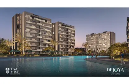 دوبلكس - 4 غرف نوم - 4 حمامات للبيع في دي جويا 4 - العاصمة الإدارية الجديدة - القاهرة