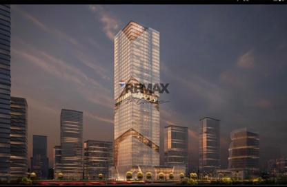 Office Space - 1 Bedroom - 1 Bathroom for sale in Taj Tower - Central Business District - New Capital City - Cairo