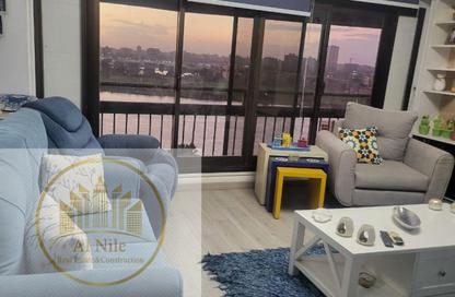 Apartment - 2 - 2 for rent in Cornish El Nile St. - Maadi - Hay El Maadi - Cairo