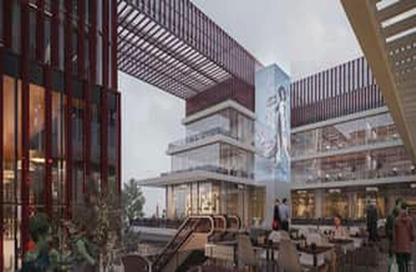 Retail - Studio - 2 for sale in Five Fifty Five - Al Mostakbal St. - 2nd District - Sheikh Zayed City - Giza