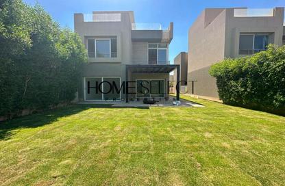 Villa - 7 - 4 for rent in Palm Hills WoodVille - Al Wahat Road - 6 October City - Giza