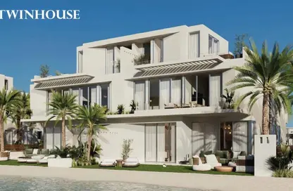 منزل مزدوج - 3 غرف نوم - 3 حمامات للبيع في مار باي - راس الحكمة - الساحل الشمالي