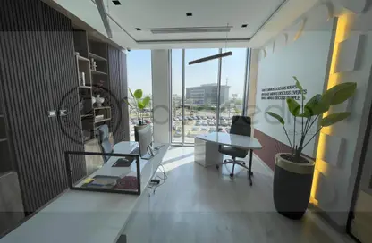 Office Space - 1 Bedroom for rent in Cairo Festival City - North Investors Area - New Cairo City - Cairo