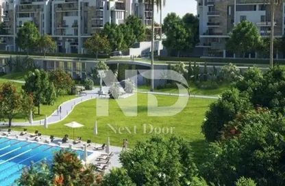 Apartment - 2 Bedrooms - 2 Bathrooms for sale in Mountain View iCity - 5th Settlement Compounds - The 5th Settlement - New Cairo City - Cairo