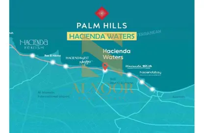 Chalet - 2 Bedrooms - 2 Bathrooms for sale in Hacienda Waters - Qesm Ad Dabaah - North Coast