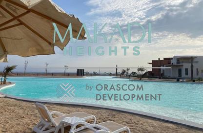 Apartment - 2 Bedrooms - 1 Bathroom for sale in Makadi Heights - Makadi Orascom Resort - Makadi - Hurghada - Red Sea