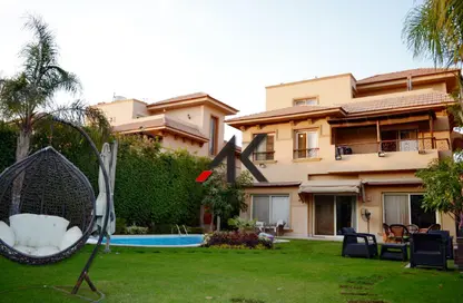 Villa - 5 Bedrooms - 5 Bathrooms for rent in Moon Valley - South Investors Area - New Cairo City - Cairo