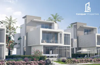 فيلا - 5 غرف نوم - 4 حمامات للبيع في مازيرين - مدينة العلمين الجديدة - العلمين - الساحل الشمالي