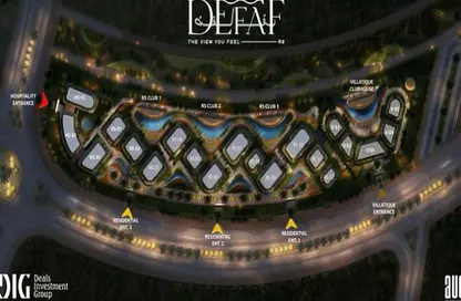 شقة - 3 غرف نوم - 3 حمامات للبيع في قماري - R8 - العاصمة الإدارية الجديدة - القاهرة