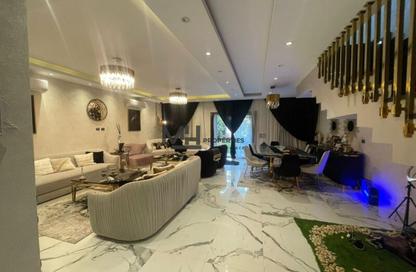 Townhouse - 3 Bedrooms - 3 Bathrooms for rent in Garden Residence - Hyde Park - New Cairo City - Cairo