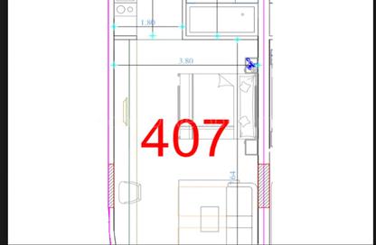 Apartment - Studio - 1 for sale in Scandic Resort - Hurghada Resorts - Hurghada - Red Sea
