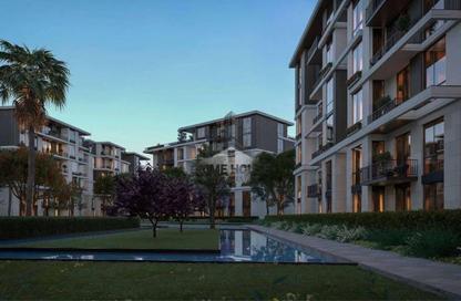 Apartment - 2 Bedrooms - 1 Bathroom for sale in Tesla Residence - Al Wahat Road - 6 October City - Giza