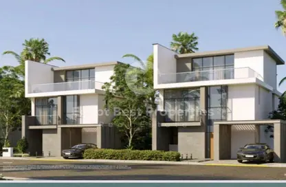 Twin House - 4 Bedrooms - 4 Bathrooms for sale in Saada Compound - New Cairo City - Cairo