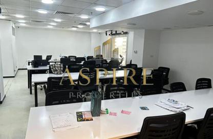 Office Space - Studio - 2 Bathrooms for rent in Bank Center Street - South Teseen St. - The 5th Settlement - New Cairo City - Cairo