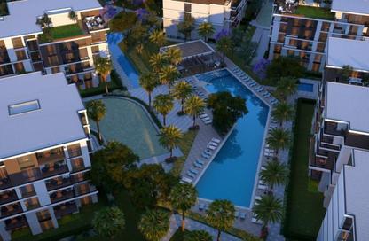 Apartment - 3 Bedrooms - 3 Bathrooms for sale in Tesla Residence - Al Wahat Road - 6 October City - Giza