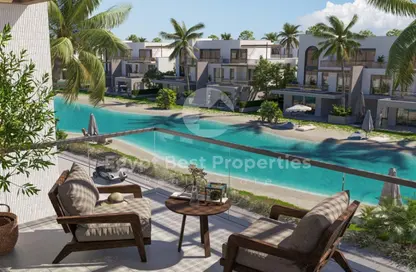 Chalet - 3 Bedrooms - 3 Bathrooms for sale in The Med - Ras Al Hekma - North Coast