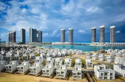 شاليه - 3 غرف نوم - 3 حمامات للبيع في مازيرين - مدينة العلمين الجديدة - العلمين - الساحل الشمالي