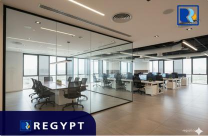 Office Space - Studio - 1 Bathroom for rent in V90 - North Teseen St. - The 5th Settlement - New Cairo City - Cairo