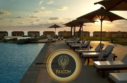 شاليه - غرفة نوم - 1 حمام للبيع في تلال السخنة - العين السخنة - السويس