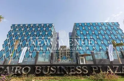 Office Space - 2 Bedrooms - 1 Bathroom for rent in Cairo Business Plaza - North Teseen St. - The 5th Settlement - New Cairo City - Cairo