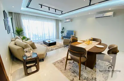 Apartment - 2 Bedrooms - 2 Bathrooms for rent in Lake View Residence - 5th Settlement Compounds - The 5th Settlement - New Cairo City - Cairo