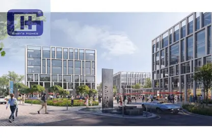 Office Space - 2 Bedrooms - 2 Bathrooms for rent in Cairo Festival City - North Investors Area - New Cairo City - Cairo