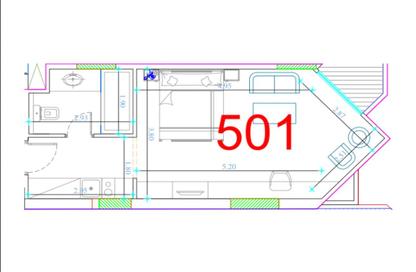 Apartment - Studio - 1 Bathroom for sale in Scandic Resort - Hurghada Resorts - Hurghada - Red Sea