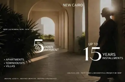 Townhouse - 4 Bedrooms - 4 Bathrooms for sale in Grand Lane - The 6th Settlement - New Cairo City - Cairo