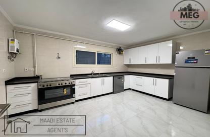 Apartment - 4 Bedrooms - 4 Bathrooms for rent in Street 218 - Degla - Hay El Maadi - Cairo