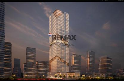 Office Space - Studio - 1 Bathroom for sale in Taj Tower - Central Business District - New Capital City - Cairo