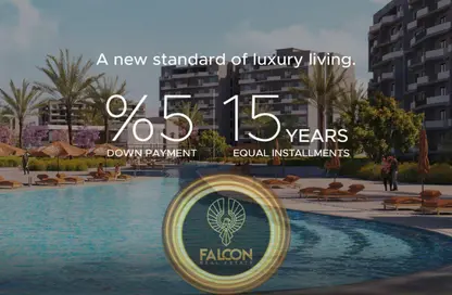 شقة - 2 غرف نوم - 2 حمامات للبيع في دي جويا 4 - العاصمة الإدارية الجديدة - القاهرة