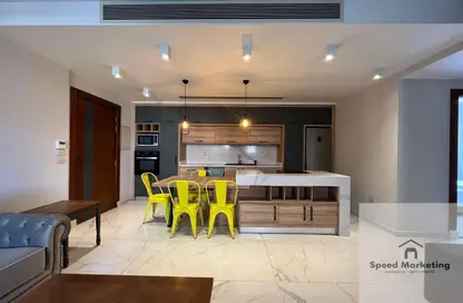 Apartment - 2 Bedrooms - 1 Bathroom for rent in Palm Hills Village Gate - South Investors Area - New Cairo City - Cairo