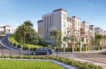 Apartment - 2 Bedrooms - 2 Bathrooms for sale in Elan Sarai - Sarai - Mostakbal City Compounds - Mostakbal City - Future City - Cairo