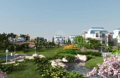 iVilla - 3 Bedrooms - 3 Bathrooms for sale in Lagoon Beach Park - 5th Settlement Compounds - The 5th Settlement - New Cairo City - Cairo