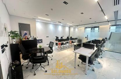 Office Space - Studio - 4 Bathrooms for rent in Garden Residence - Hyde Park - New Cairo City - Cairo