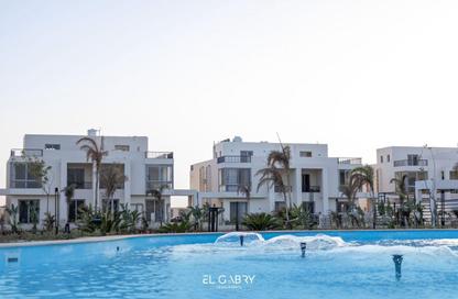 Twin House - 5 Bedrooms - 5 Bathrooms for sale in Waslet Dahshur Road - Green Belt - 6 October City - Giza