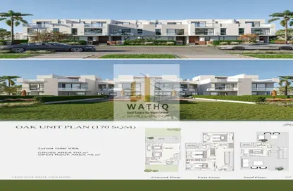 شقة - 2 غرف نوم - 2 حمامات للبيع في شارع النوادي - حدائق اكتوبر - مدينة 6 أكتوبر - الجيزة