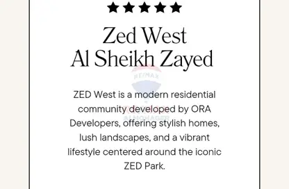 Apartment - 3 Bedrooms - 3 Bathrooms for rent in Zed Towers - Sheikh Zayed Compounds - Sheikh Zayed City - Giza