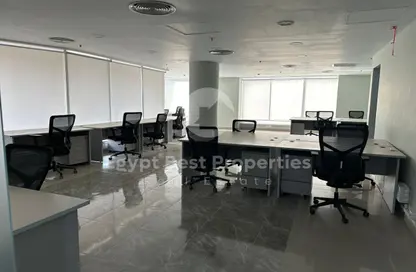 Office Space - Studio - 4 Bathrooms for rent in Mostafa Kamel Axis - The 1st Settlement - New Cairo City - Cairo