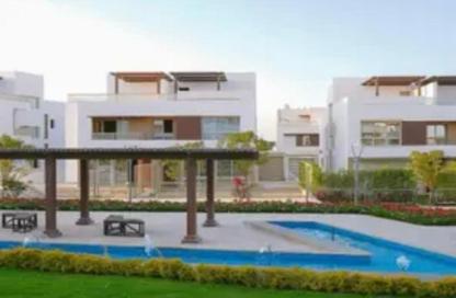 Twin House - 4 Bedrooms - 4 Bathrooms for sale in Upville - Cairo Alexandria Desert Road - 6 October City - Giza