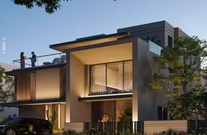 Villa - 4 Bedrooms - 4 Bathrooms for sale in Palm Hills Golf Extension - Al Wahat Road - 6 October City - Giza