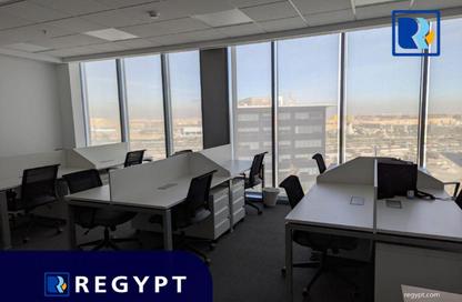 Office Space - Studio - 1 Bathroom for rent in V90 - North Teseen St. - The 5th Settlement - New Cairo City - Cairo