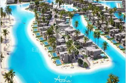 منزل مزدوج - 3 غرف نوم - 4 حمامات للبيع في ازها الساحل الشمالي - راس الحكمة - الساحل الشمالي