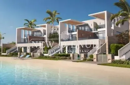 تاون هاوس - 3 غرف نوم - 3 حمامات للبيع في تلال السخنة - العين السخنة - السويس