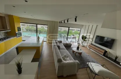 Apartment - 3 Bedrooms - 3 Bathrooms for rent in Lake View - 5th Settlement Compounds - The 5th Settlement - New Cairo City - Cairo