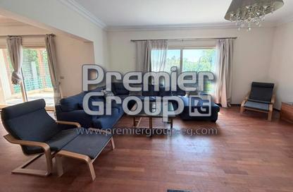 Apartment - 3 Bedrooms - 3 Bathrooms for rent in Katameya Heights - El Katameya Compounds - El Katameya - New Cairo City - Cairo